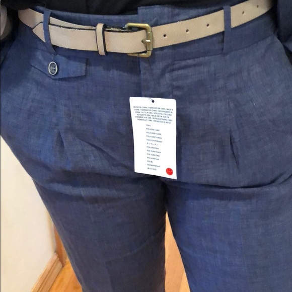 Brand new Zara linen suit with belt. - Picture 5 of 6